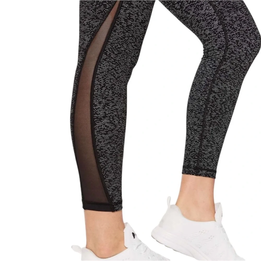 Lululemon Leggings 6 Black/White
